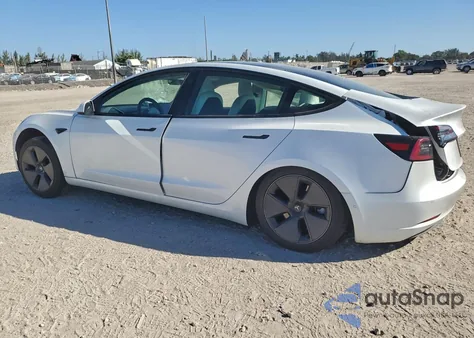 2021 Tesla Model 3 from USA, damaged, VIN 5YJ3E1EBXMF852779